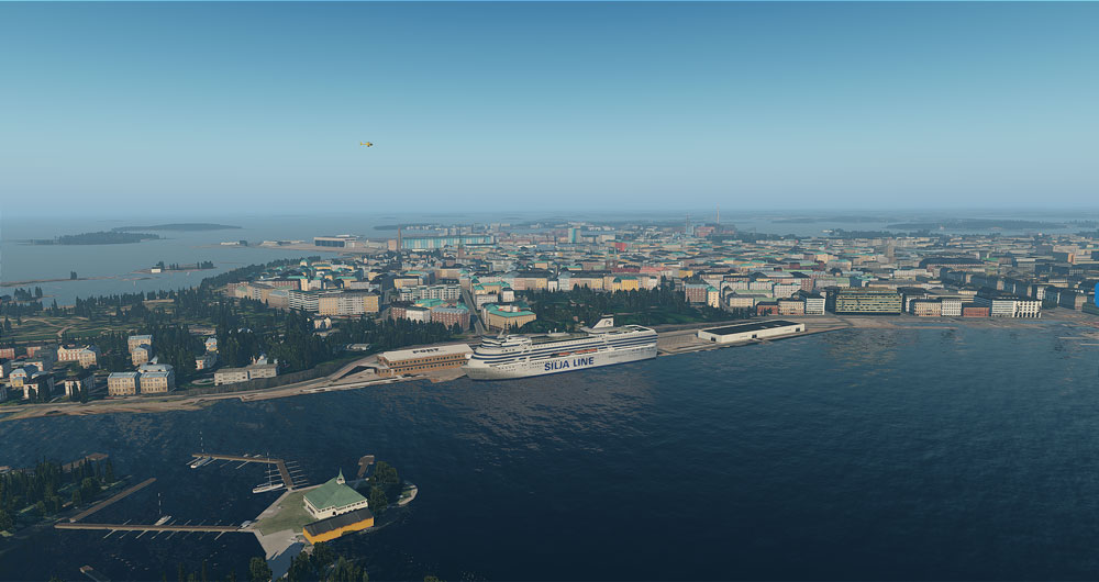 Helsinki Metropolitan VFR Scenery V3 XP